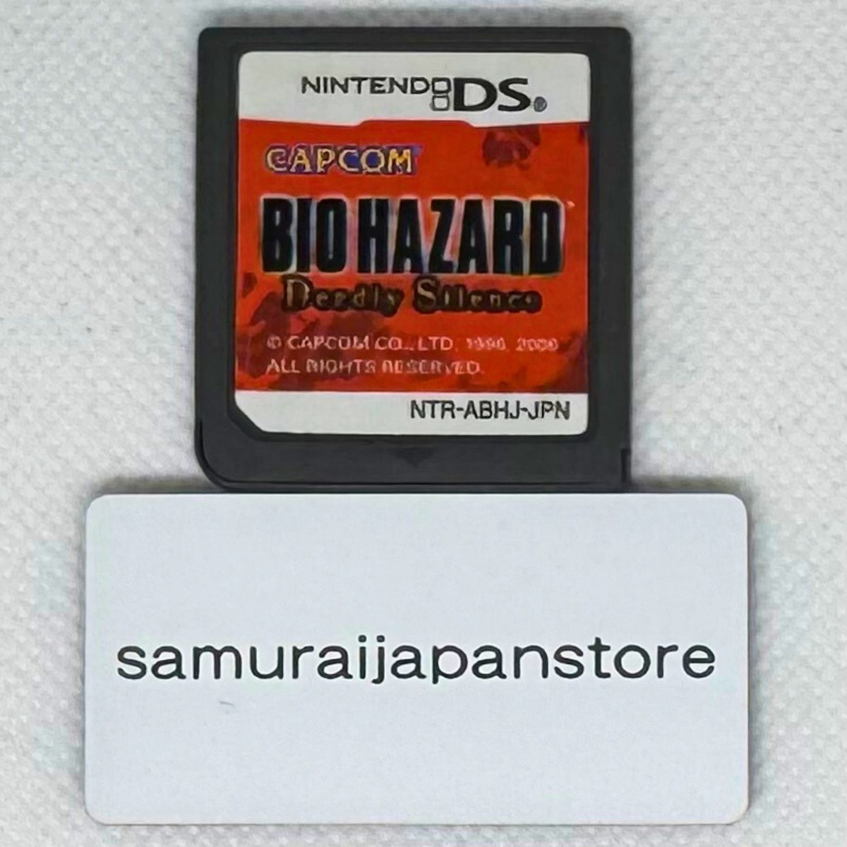 Biohazard Deadly Silence Nintendo DS NDS Resident Evil Tested