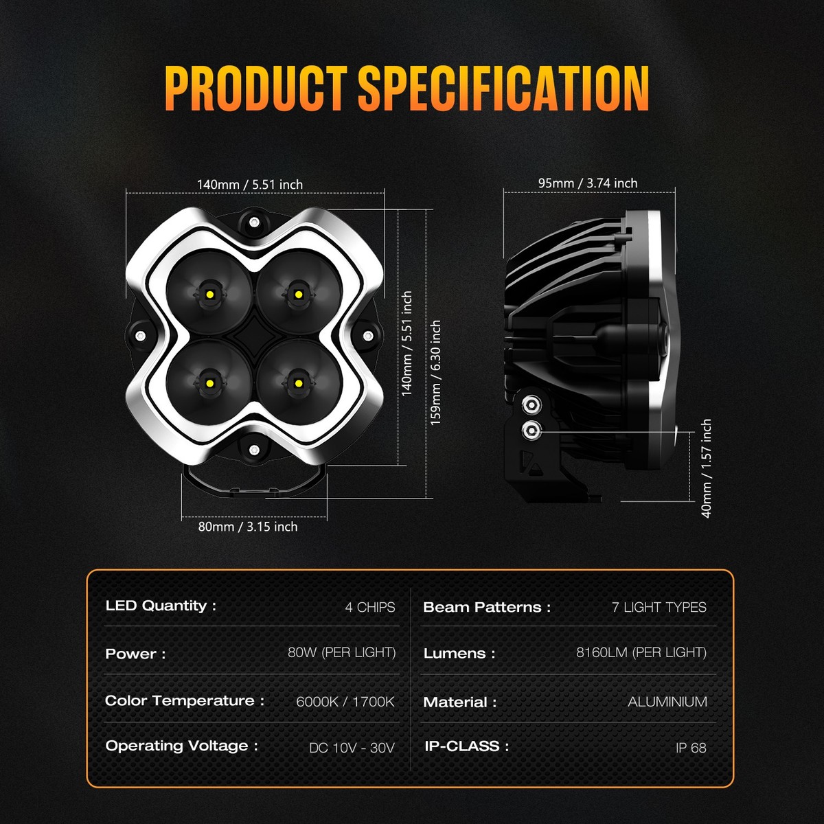 NOVSIGHT Halo Pro Series 6
