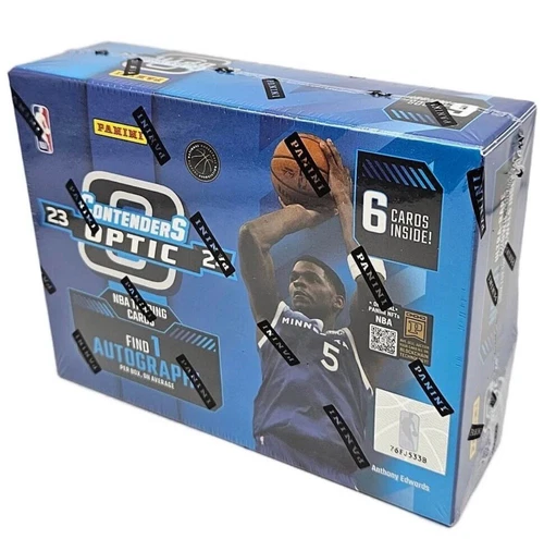 2023-24 Panini Contenders Optic Basketball Factory Sealed Hobby Box 1 Autograph