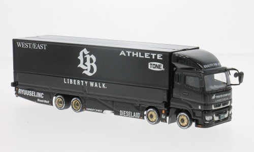 Tarmac Works T64T-TL001-LBB - 1/64 - Mitsubishi Fuso Super Great, Liberty Walk