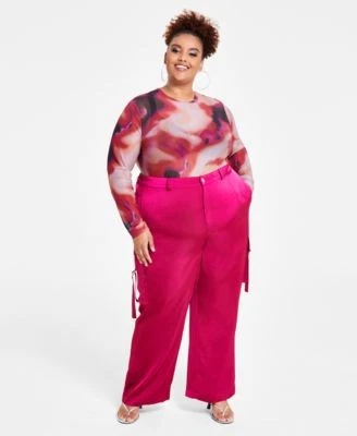 Nina Parker Trendy Plus Size Straight-Leg 190917770766  RT $99.0 #2