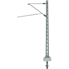 Sommerfeldt 185 Gitter-Streckenmast mit Ausleger, lackiert (5er Pack) H0 + Neu