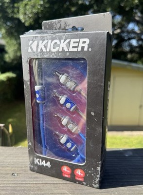 KICKER K144 4-channel 13.1 Feet Open Box