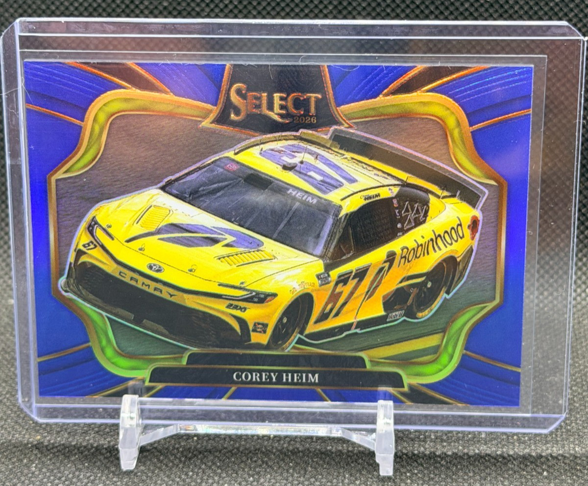 Corey Heim  2026 Select Racing Pit Road - Blue #109/175  #123