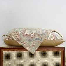 Boho Paisley Khaki 1 Pair Pillow Cases no Filling no Comforter 20 36 inch 1...