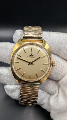 DUGENA Geneve Handaufzug Made in Swiss Vintage Herren Uhr