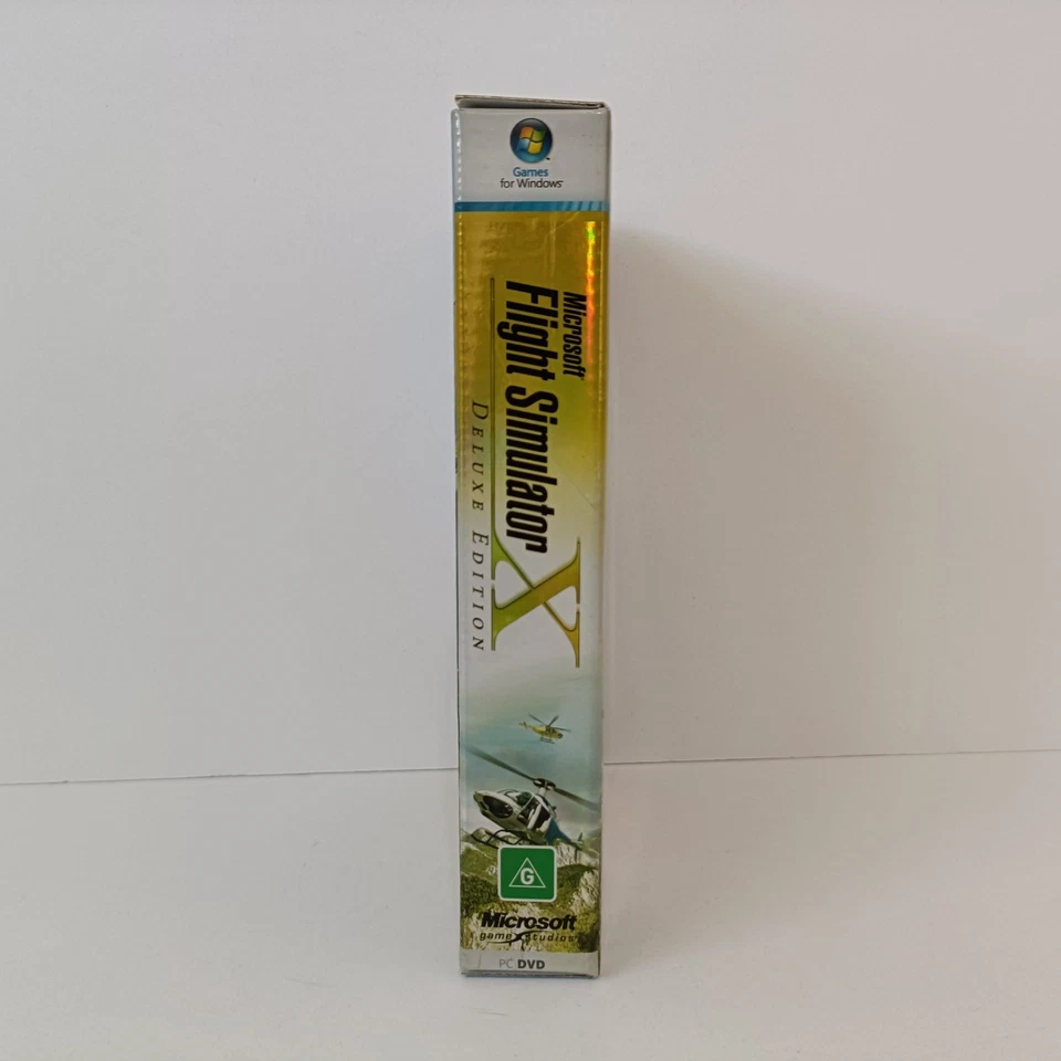 Microsoft Flight Simulator X - Deluxe Edition PC 2006 w/ Box Manual and Discs - Image 2 of 4