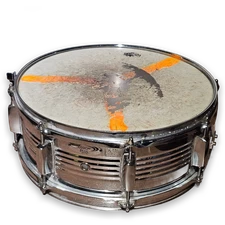 Percussion Plus Snare Drum Chrome 14" Remo UX Head Used