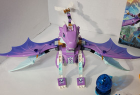 LEGO 41178 Elves: The Dragon Sanctuary Near Complete W/ Minifigs & Baby Dragon