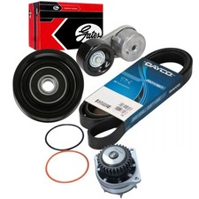 DAYCO 7PK2215 Keilrippenriemen + WAPU Rollen Satz für NISSAN PATHFINDER R51 4.0