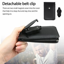 Leather Case for Apple iPod Classic 80GB/120GB/160GB 6th / 7th Gen w/ Belt Clip