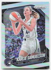 2025 Panini Prizm WNBA #102 Karlie Samuelson Silver Prizms Minnesota Lynx
