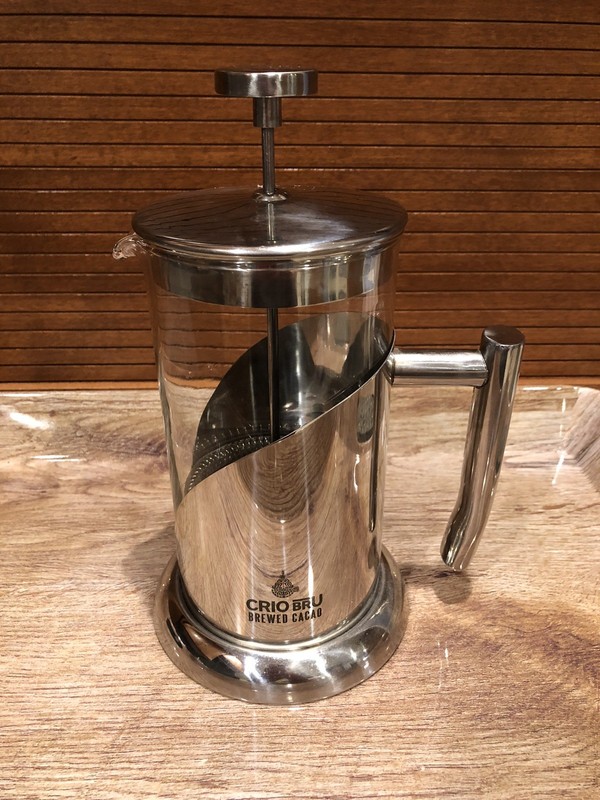 Crio Bru Brewed Cacao French Coffee Press (4 cup) Brews similar to coffee