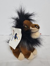 Disney Store Scar 8" mini bean bag plush from The Lion King - NWT