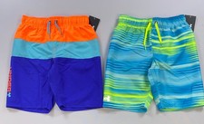 Boy's Under Armour Swim Trunks Mesh Liner YOU GET BOTH Size Medium