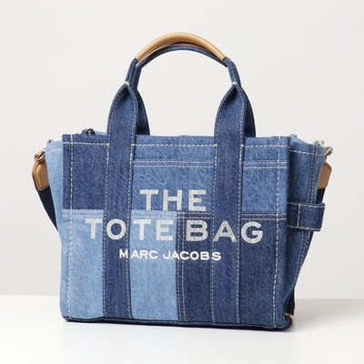 MARC JACOBS THE DENIM MINI TOTE BAG Damen Umhängetasche nur Jeansfarbe