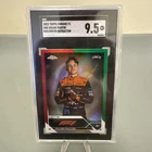 2023 Topps Chrome Formula 1 #40 OSCAR PIASTRI RC Red Green SGC 9.5 F1 Rookie