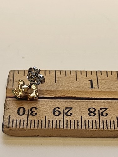 2 Pairs Stud Post Green Frogs Fashion Earrings Jewelry Tiny Enamel Earrings - Picture 9 of 9