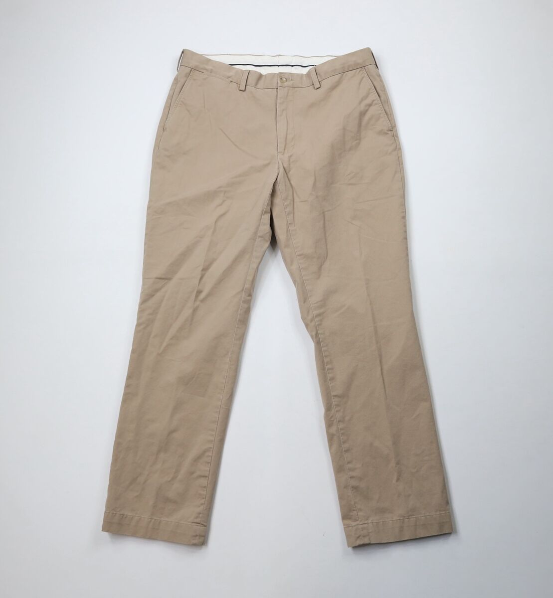 Vintage Ralph Lauren Mens Size 36x32 Faded Stretch Wide Leg Vintage Ralph Lauren Mens Size 36x32 Faded Stretch Wide Leg
