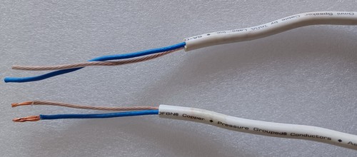 Tara Labs Lautsprecherkabel SA-OF8N Kupfer Prisma Omni ST Einzeldrähte 10 Fuß X2