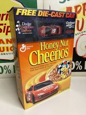 2000 General Mills Honey Nut Cheerios Cereal Free Die-Cast Car Full Box Sealed 1