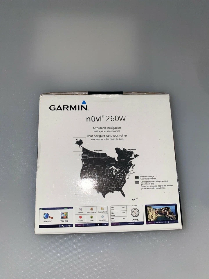 NEW GARMIN NUVI 260 W NAVIGATION SPOKEN STREET NAMES - Image 2 of 2