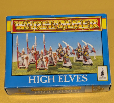 Warhammer High Elves Boxed, Archers And Spearmen