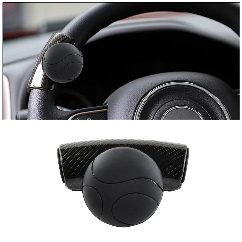 360 Steering Wheel Knob Ball Auto Spinner Knob Car Steering Booster Silicone - Imagem 4 de 4