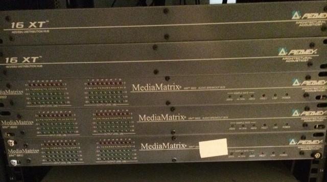 peavey architectural acoustics media matrix mm 8802 ebay