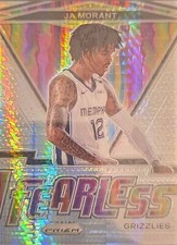 2020 Panini Prizm Fearless#13 Ja Morant Fearless Prizms Hyper