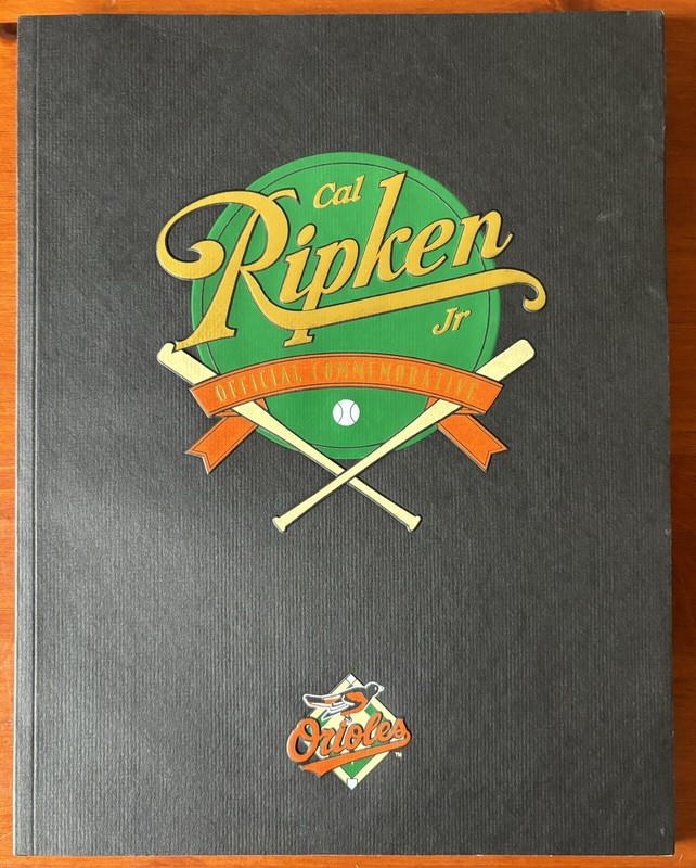 Cal Ripken Jr. Sept. 6, 1995 Official Commemorative Magazine From 2131 Games 