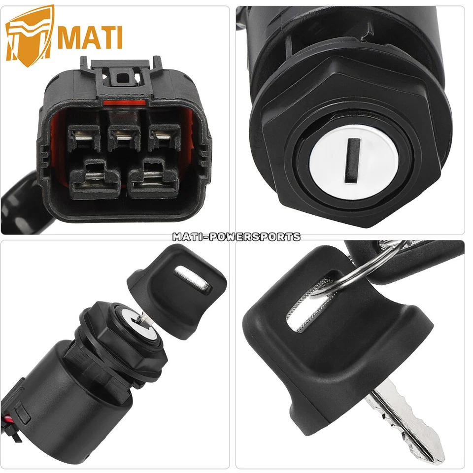 Interruptor de encendido interruptor de llave para Honda MUV700 Big Red 700 2009-2013 Foto 3 de 4