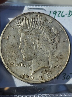 1926 D Peace Dollar BU+ Beautiful Strike   Check My STORE OUT  