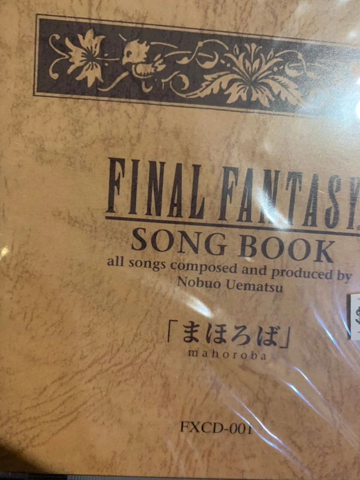 FINAL FANTASY SONG BOOK 7 8 9 X OST GAME CD SOUNDTRACK MAHORA ost -10 tracks - Imagem 2 de 4