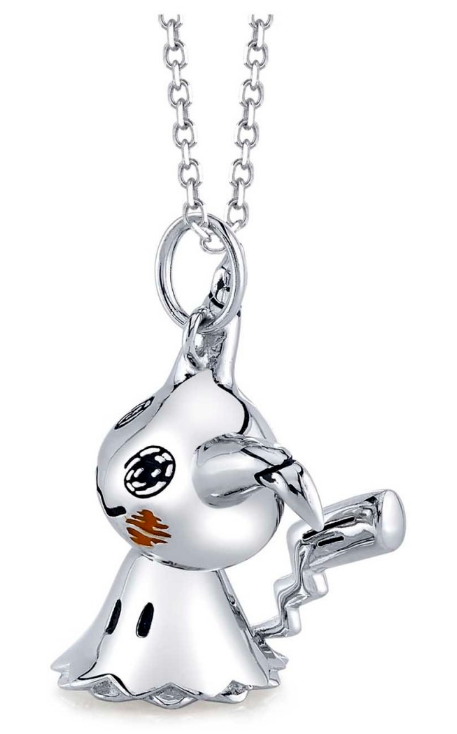 NEW Pokémon Center × RockLove: Mimikyu Pendant Necklace /CH3