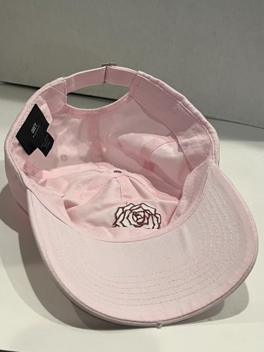 Obey Pink Rose Outline Dad Hat Adjustable Adult Size Cotton, Clean - Picture 6 of 7