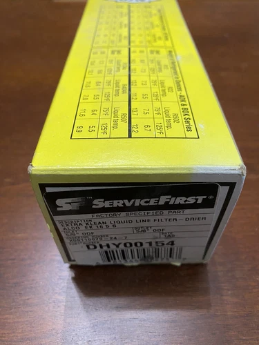 DHY00154 ALCO DRIER EK 16 5 S LIQUID LINE FILTER TRANE SERVICE FIRST