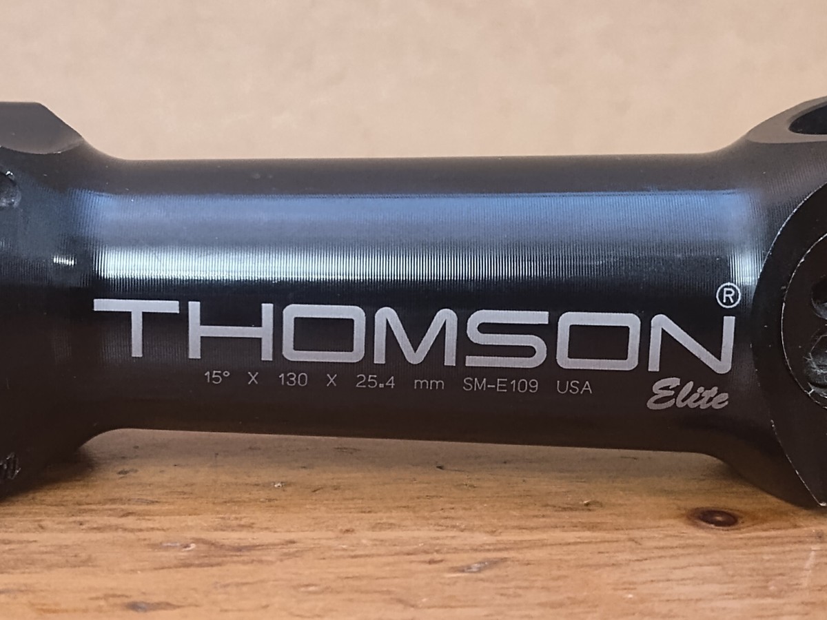 THOMSON Elite 15°110mm 25.4 ステム Thomson Elite Stem 15° X 130 X 25.4 mm SM-E109 | eBay