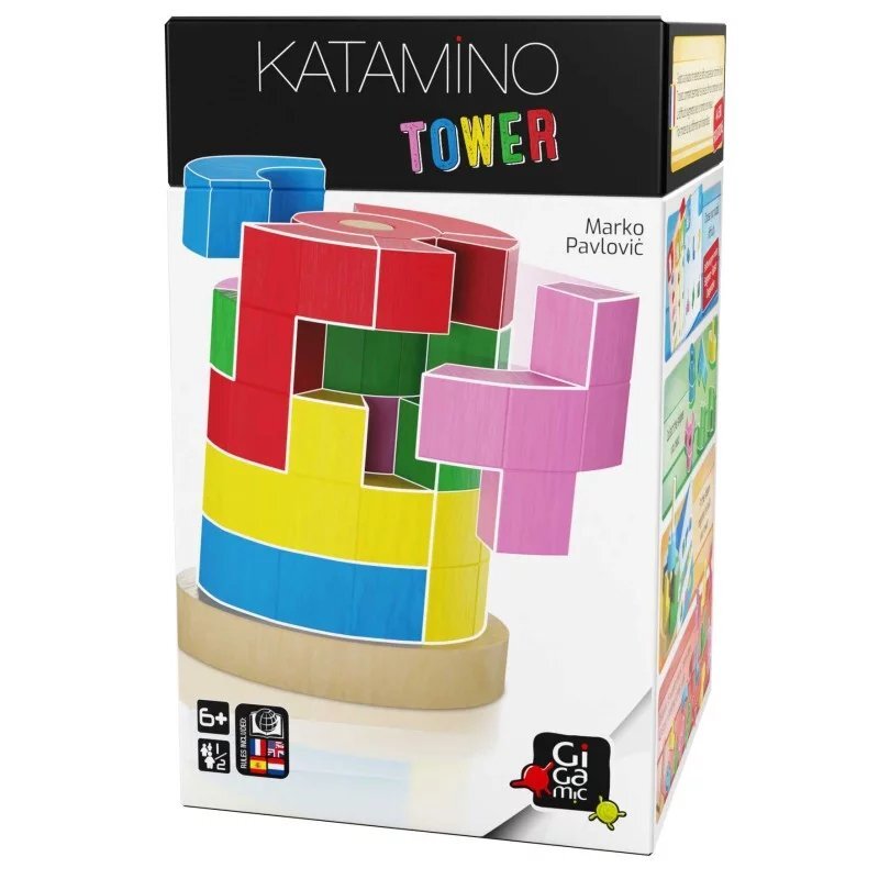 Katamino Tower jeu de société Hachette pour stimuler la concentration