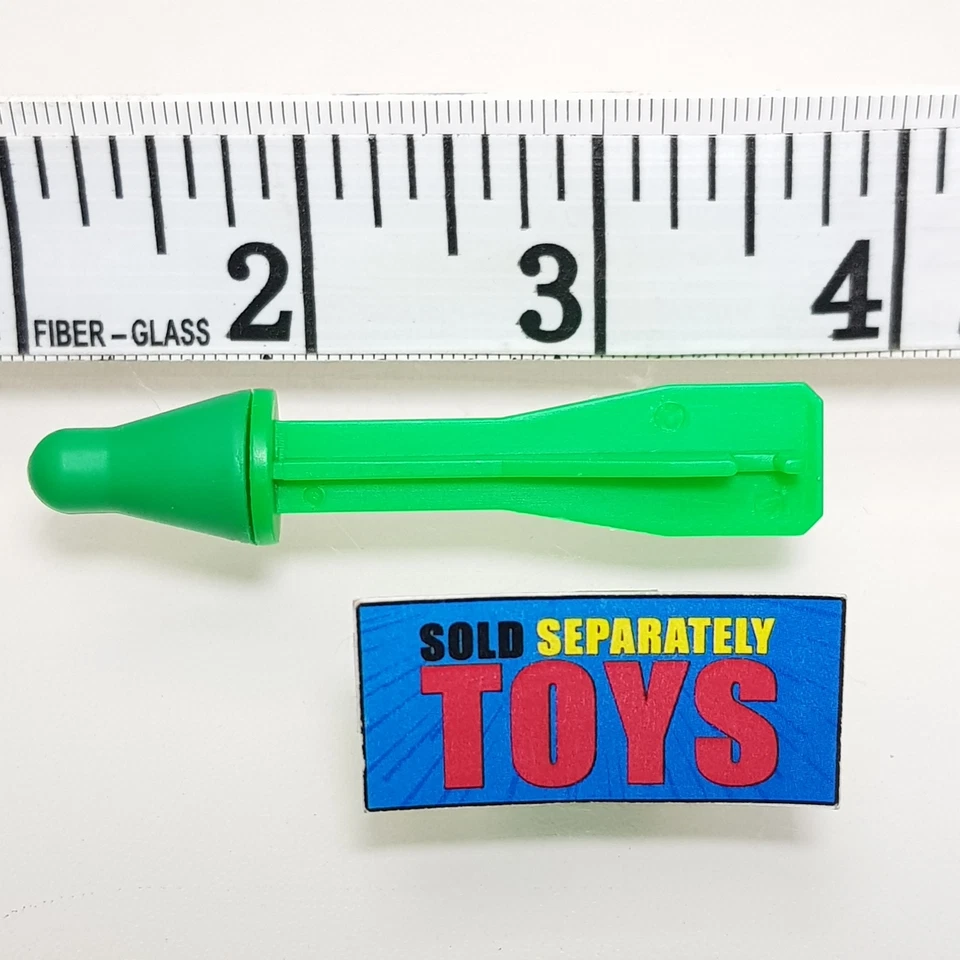 Vtg BattleTech Thor MISSILE rocket original 1994 Tyco green weapon accessory - Image 2 of 4