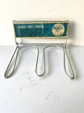 Vintage Deluxe Boot Hanger Foldable Metal Wall Hanging Boot Saver Taiwan