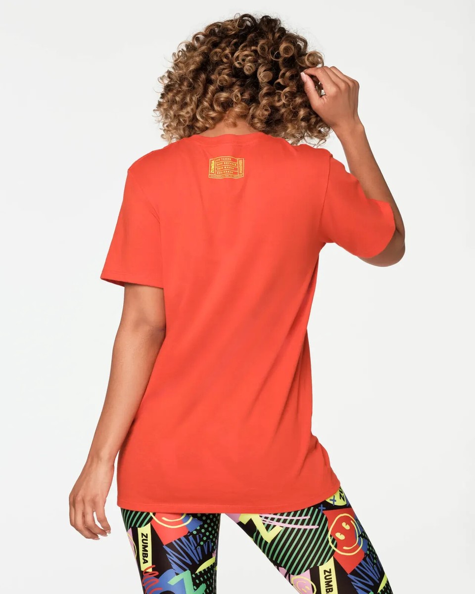 Zumba All Day Unisex Tee ~ XS/S M/L XL/XXL ~ Red Hot ~ New! | eBay