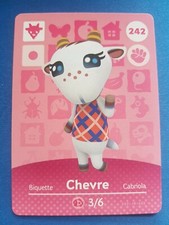 242 Chevre Animal Crossing Amiibo Card Sin...