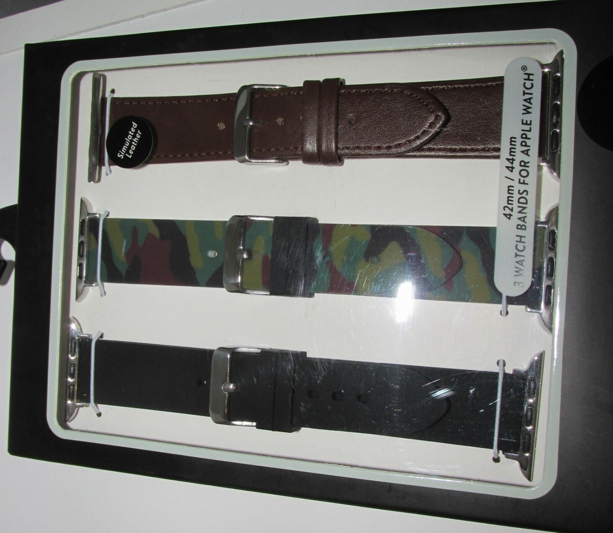 Watch Band Set for Apple Watch (3 BANDS - 42mm/44mm) BRAND 