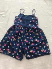 Ten Sixty Sherman Girls Size 5T Soft Floral Romper