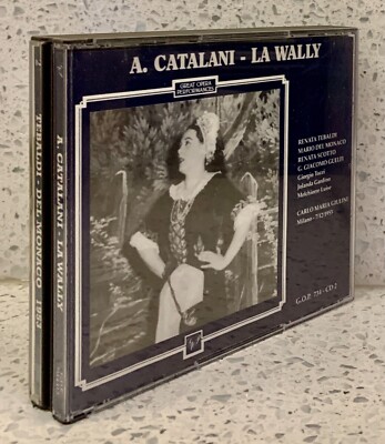 CATALANI La Wally [1953] (2 discs G.O.P.) TEBALDI   DEL MONACO   GUEFLI   SCOTTO