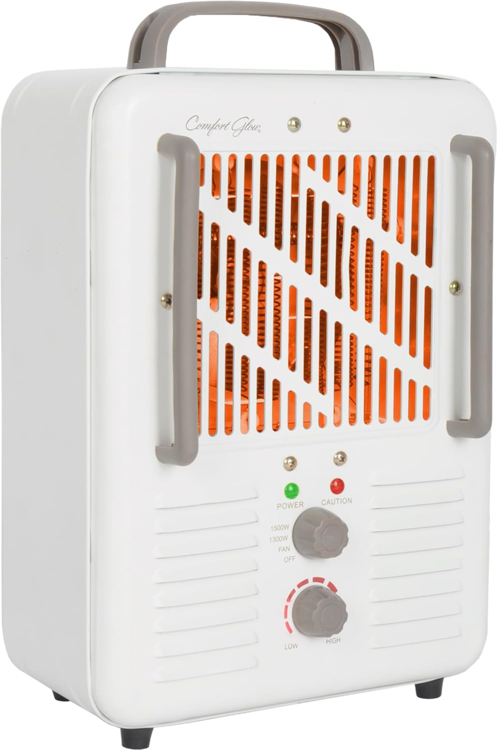 EUH341 Milkhouse Style Electric Heater 5,200 Btu, White, Length: 7In, Width: 10.