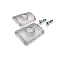 Gordon Glass  Wall Jamb Bumper for Glass Sliding Shower Doors - Pack of 2