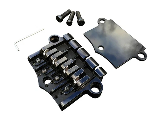 Babicz FCH3PT4EPI Original Series 3-Point 4-String Epiphone Bass Bridge, Black