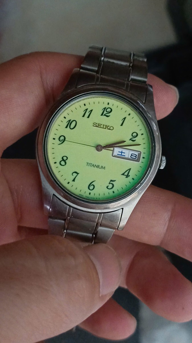 SEIKO セイコー TITANIUM 7N43-9090 クォーツ 腕時計 SEIKO - SEIKO セイコー TITANIUM メンズ 腕時計 7N43-9090の